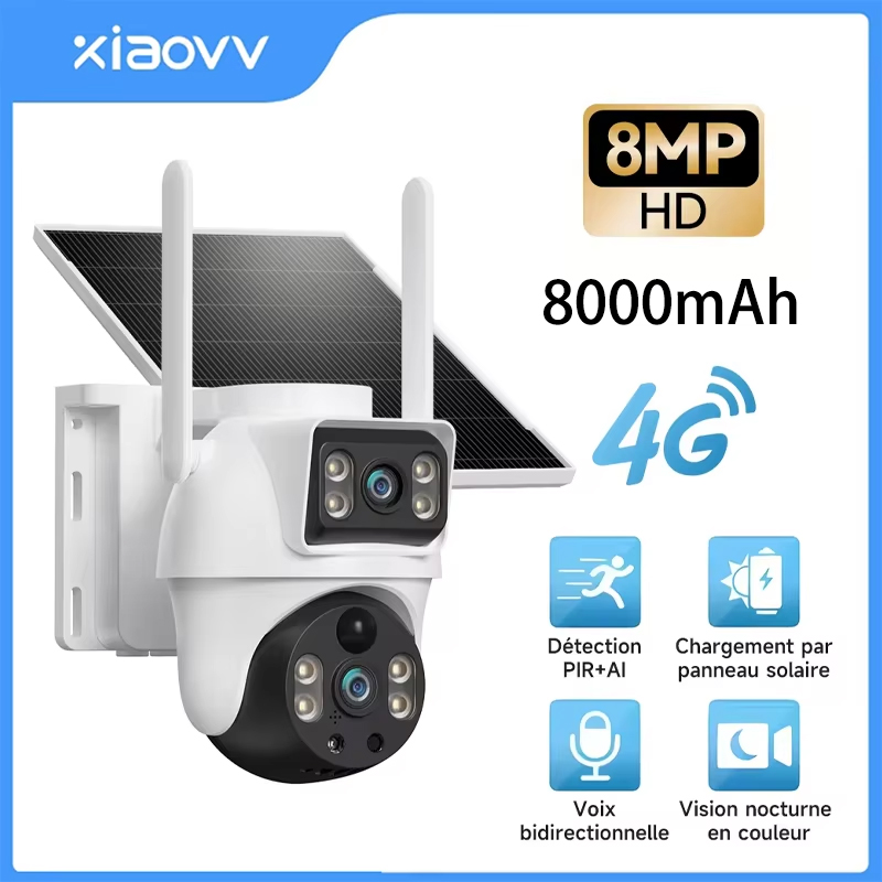 XIAOVV 8MP 4G LTE Güneş Enerji - Garden Camera incelemesi ve fiyatı